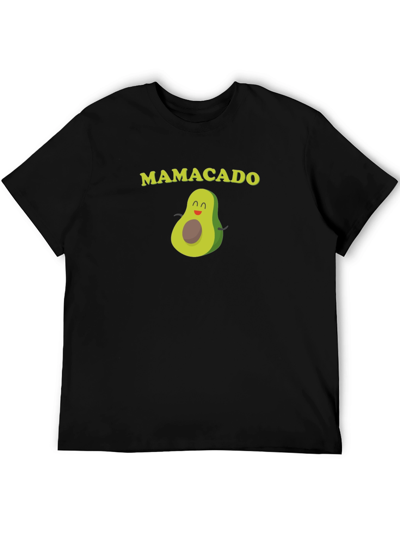 Mamacado Avocado Graphic T-Shirt - Black