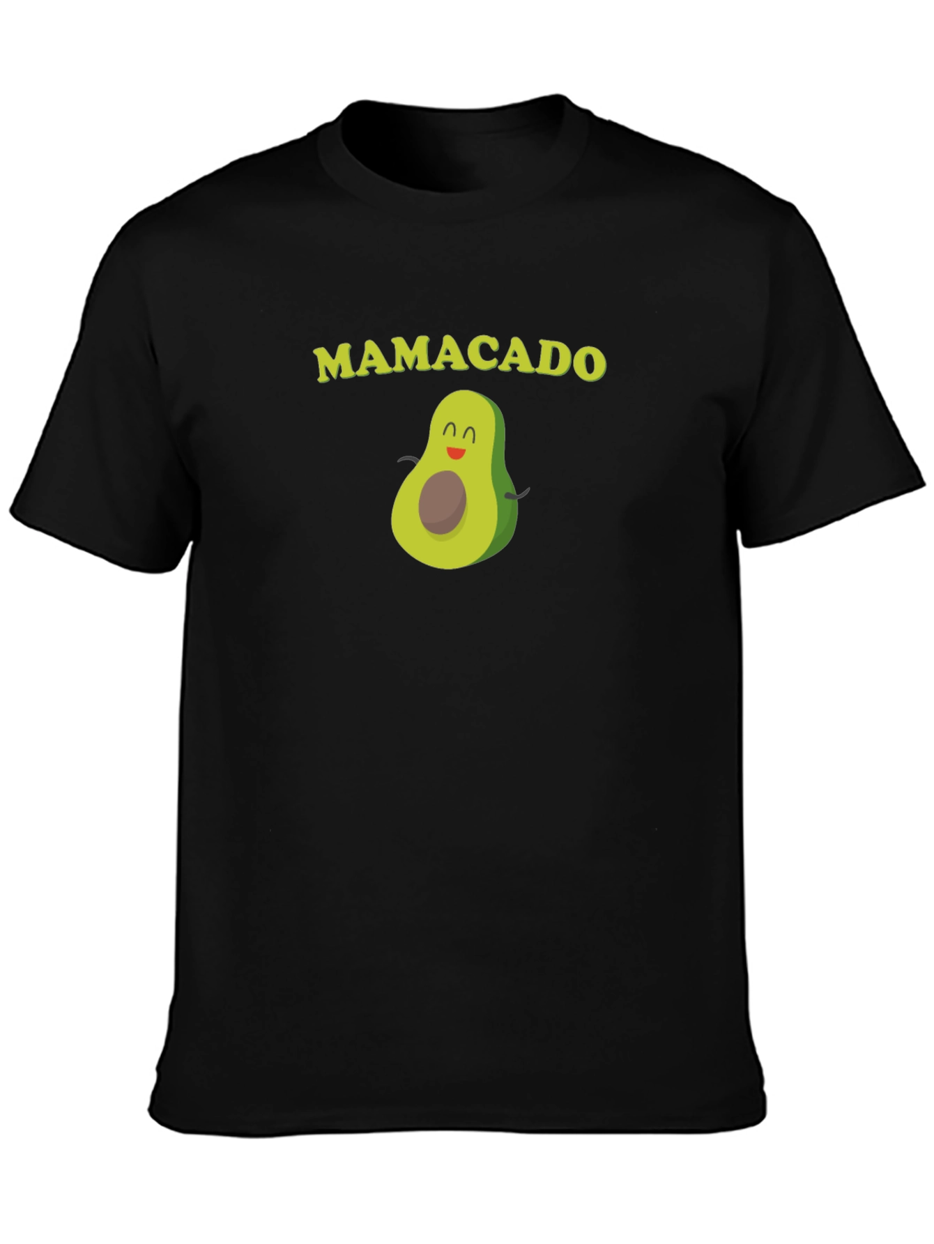 Mamacado Avocado Graphic T-Shirt - Black