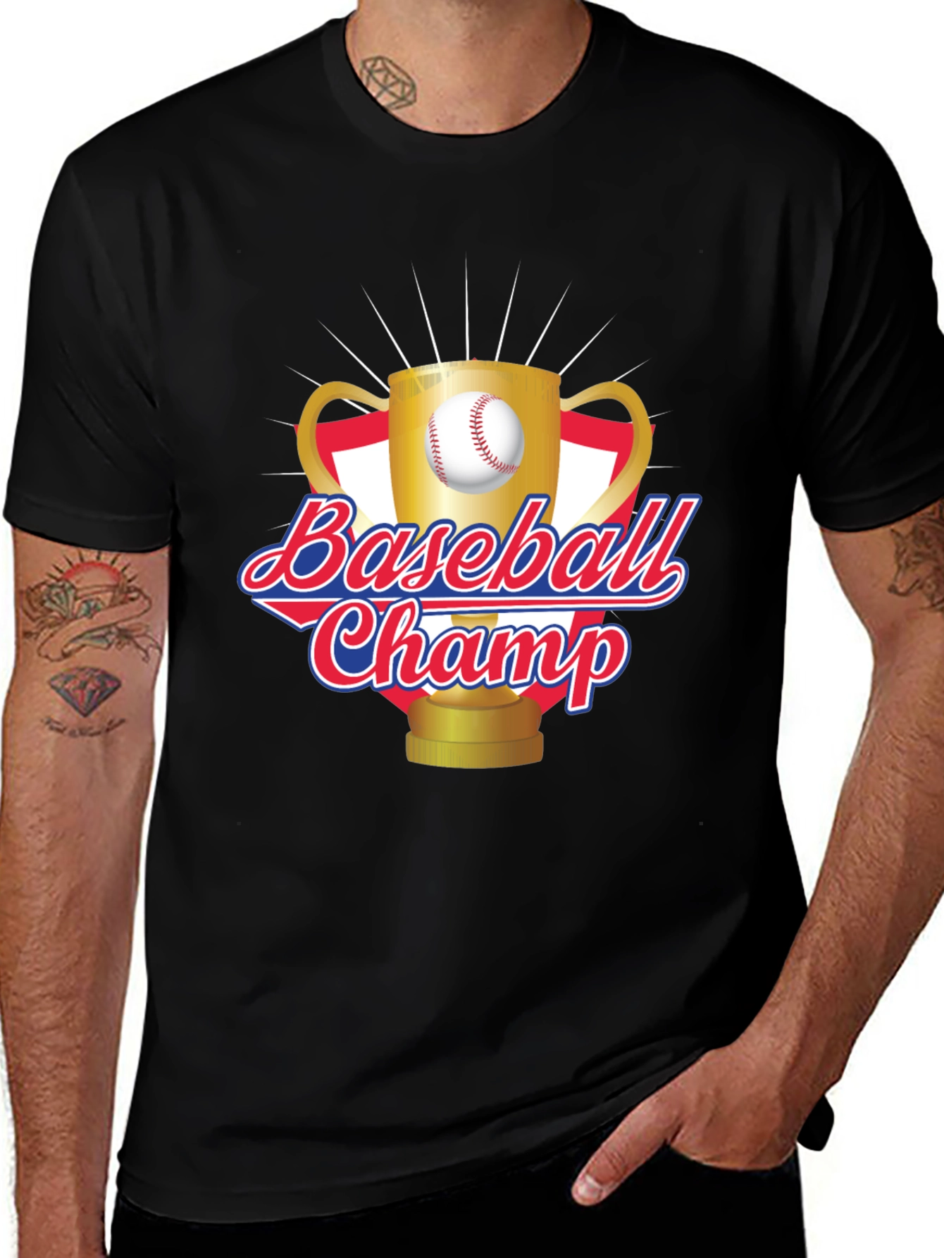 Baseball Champ Graphic Tee