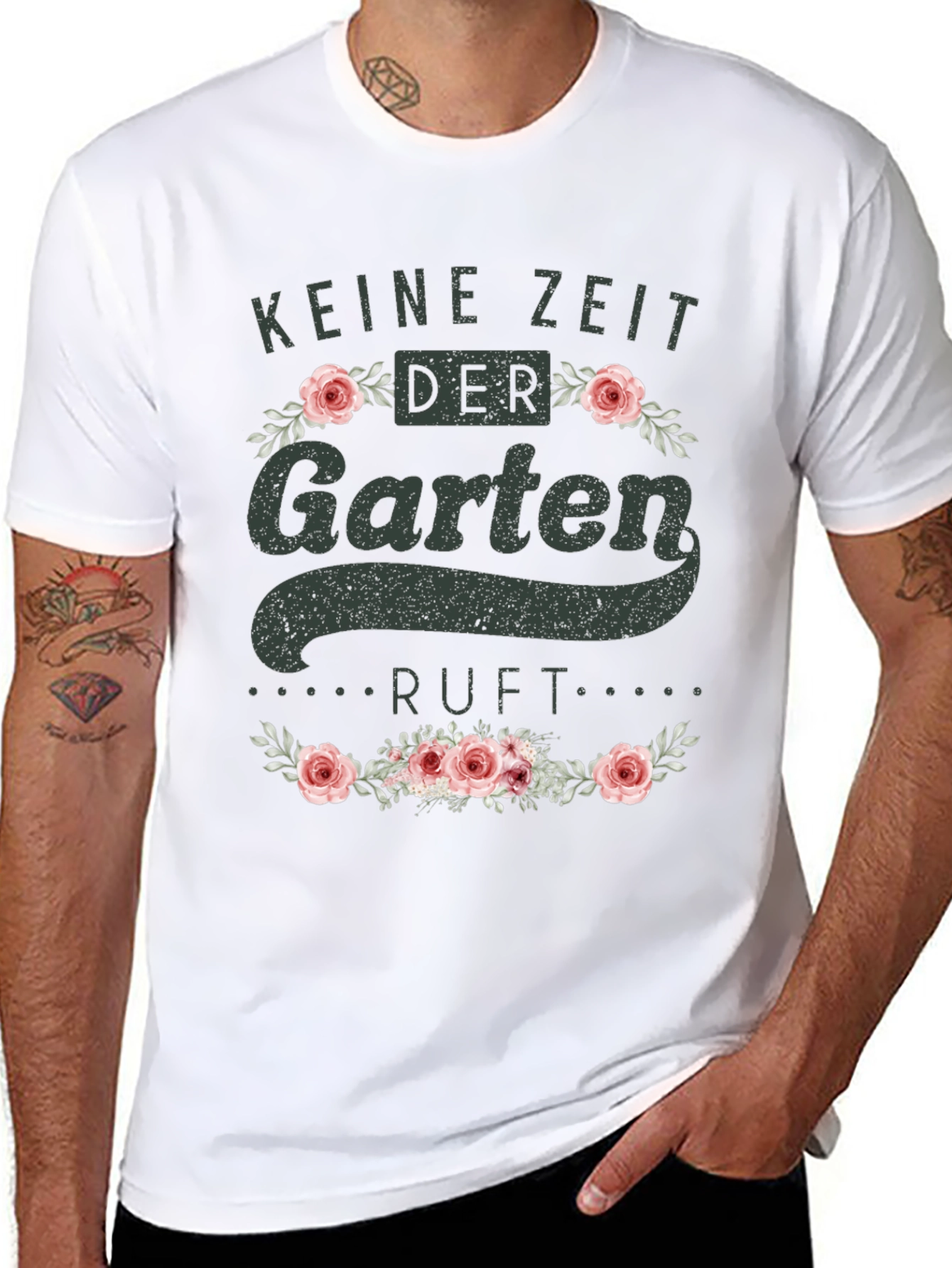 Gardening T-Shirt - Keine Zeit Der Garten Ruft