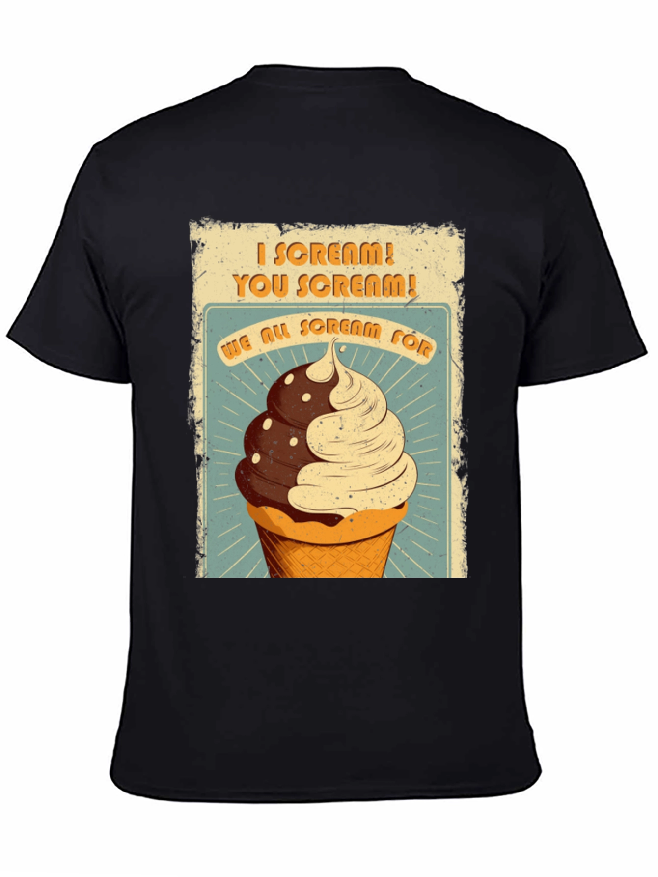 I Scream You Scream Ice Cream Graphic Tee