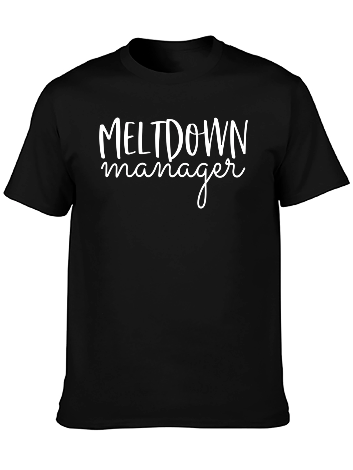 Meltdown Manager Graphic Tee - Trendy Casual Shirt