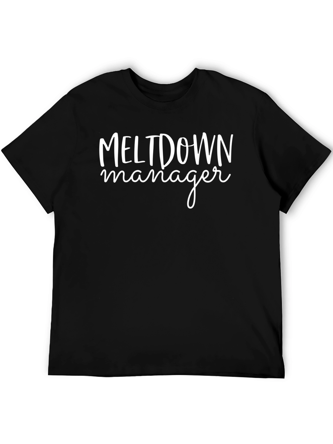 Meltdown Manager Graphic Tee - Trendy Casual Shirt