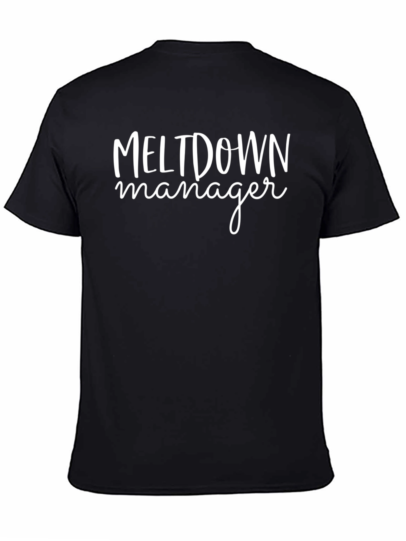 Meltdown Manager Graphic Tee - Trendy Casual Shirt