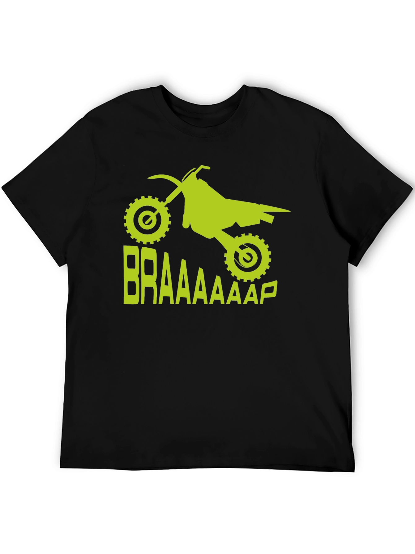 Dirt Bike Braaap T-Shirt - Motocross Rider Tee