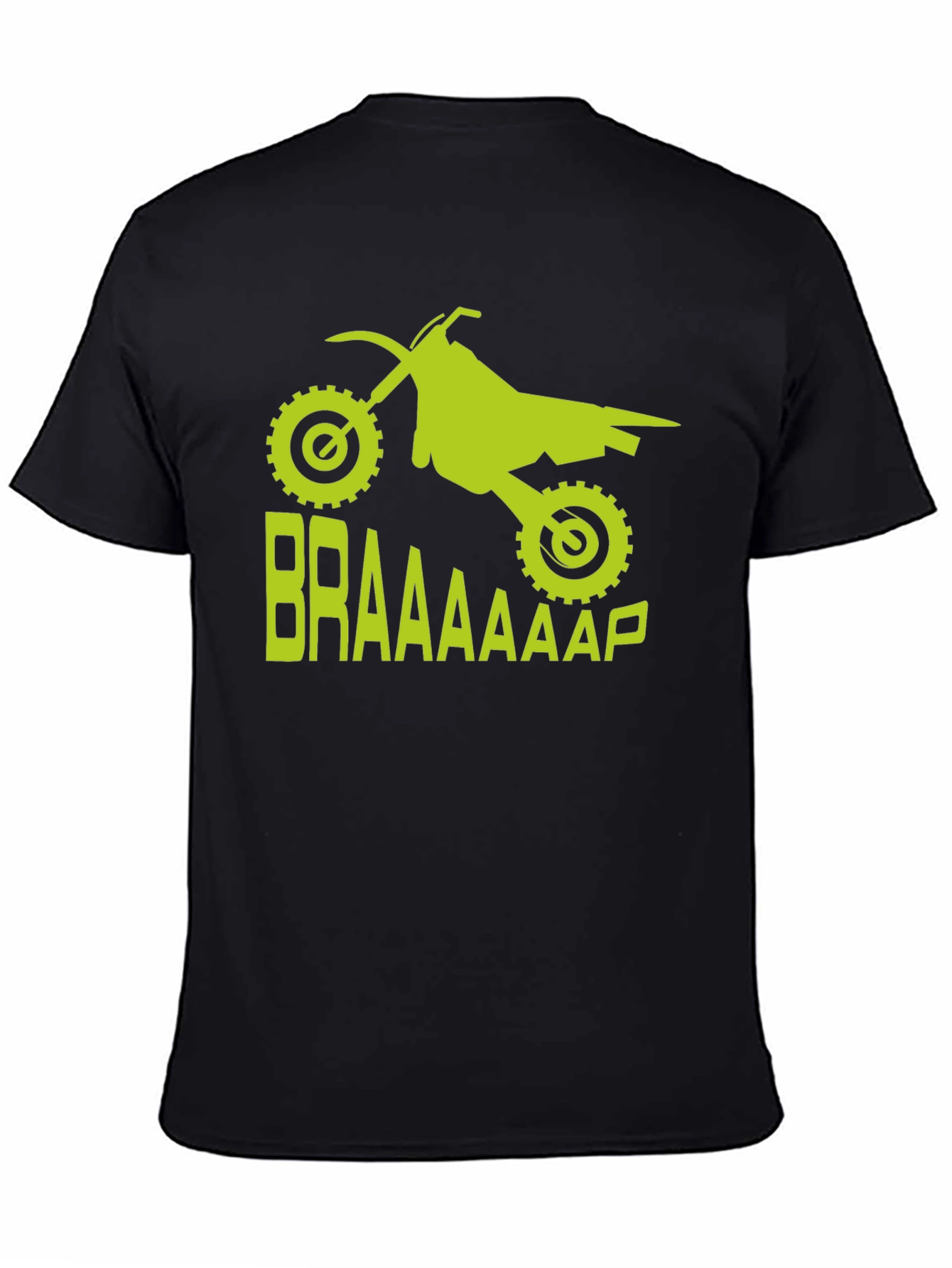 Dirt Bike Braaap T-Shirt - Motocross Rider Tee