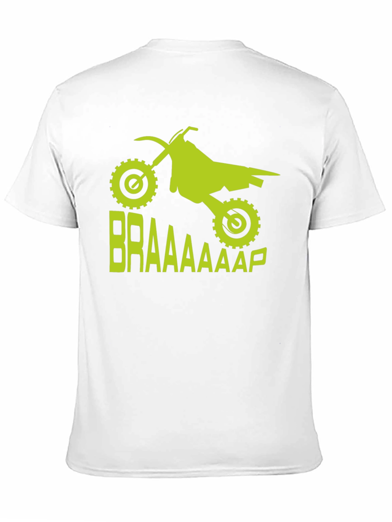 Dirt Bike Braaap T-Shirt - Motocross Rider Tee