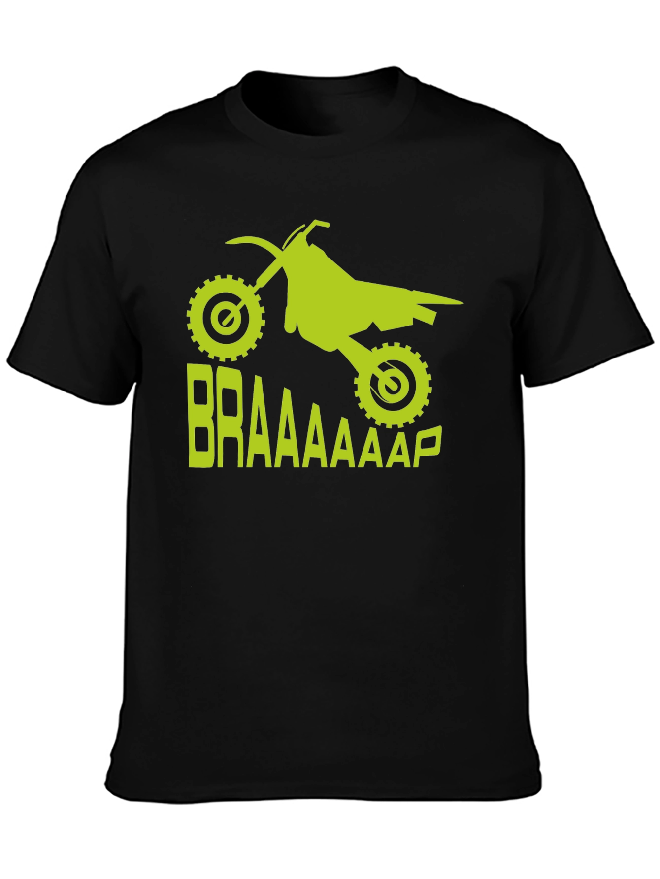 Dirt Bike Braaap T-Shirt - Motocross Rider Tee