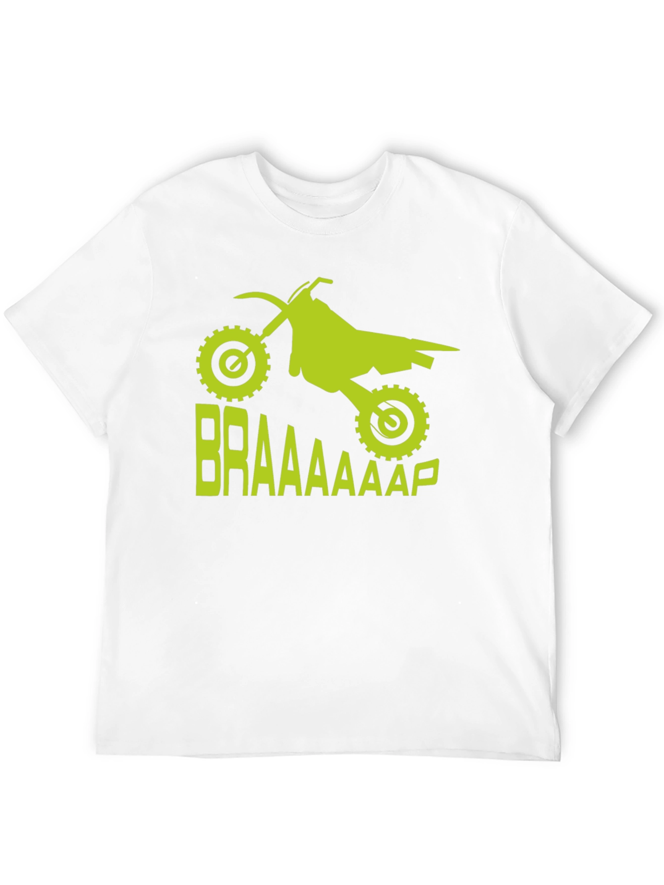 Dirt Bike Braaap T-Shirt - Motocross Rider Tee