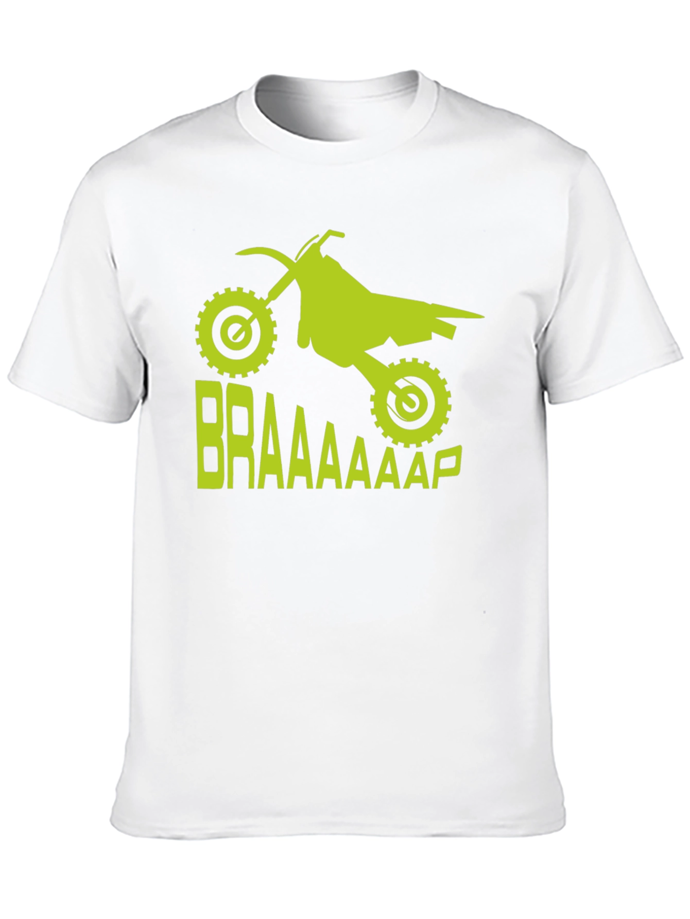 Dirt Bike Braaap T-Shirt - Motocross Rider Tee