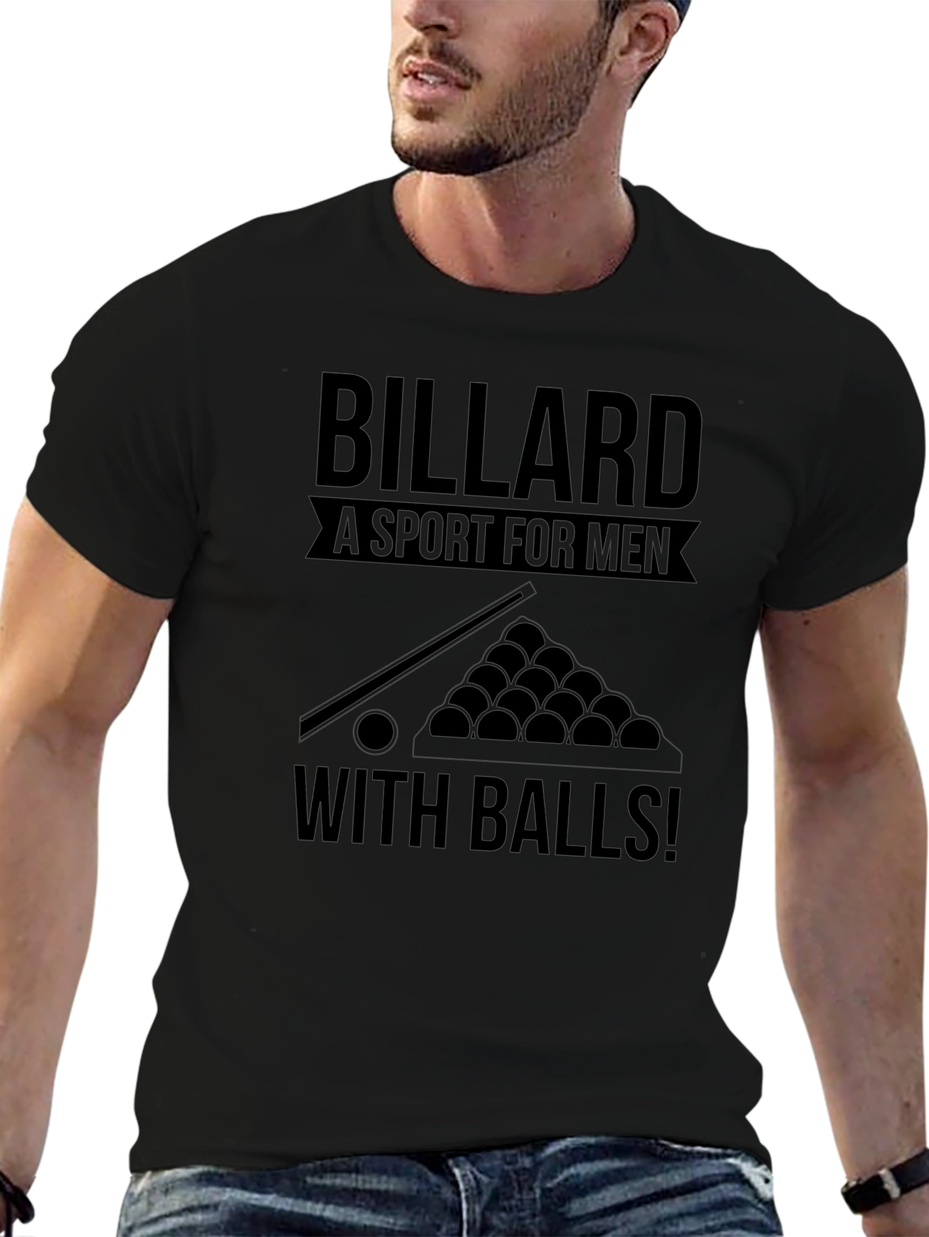 Billiard Sport For Men T-Shirt
