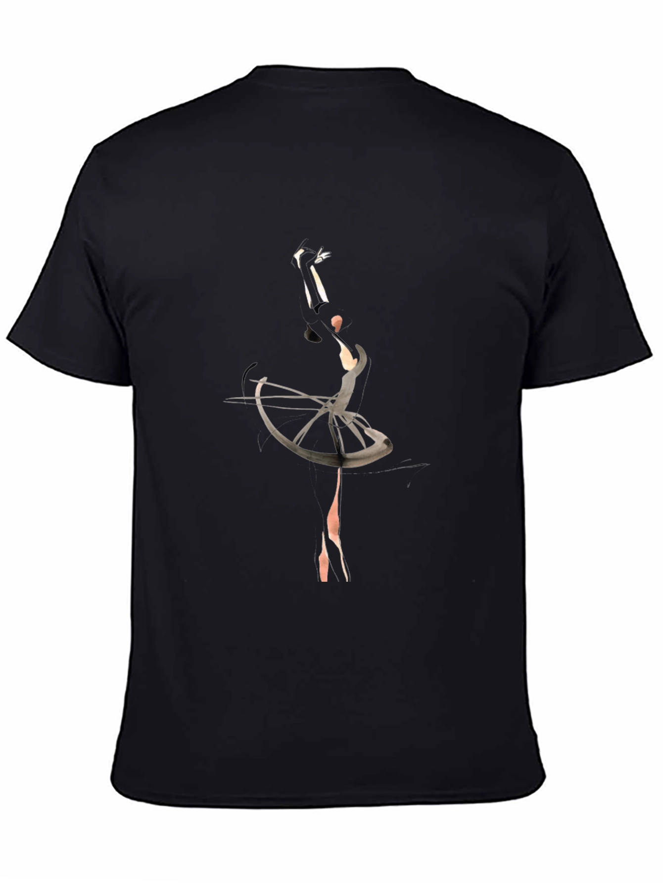 Ballet Dancer Graphic Tee - Elegant Style