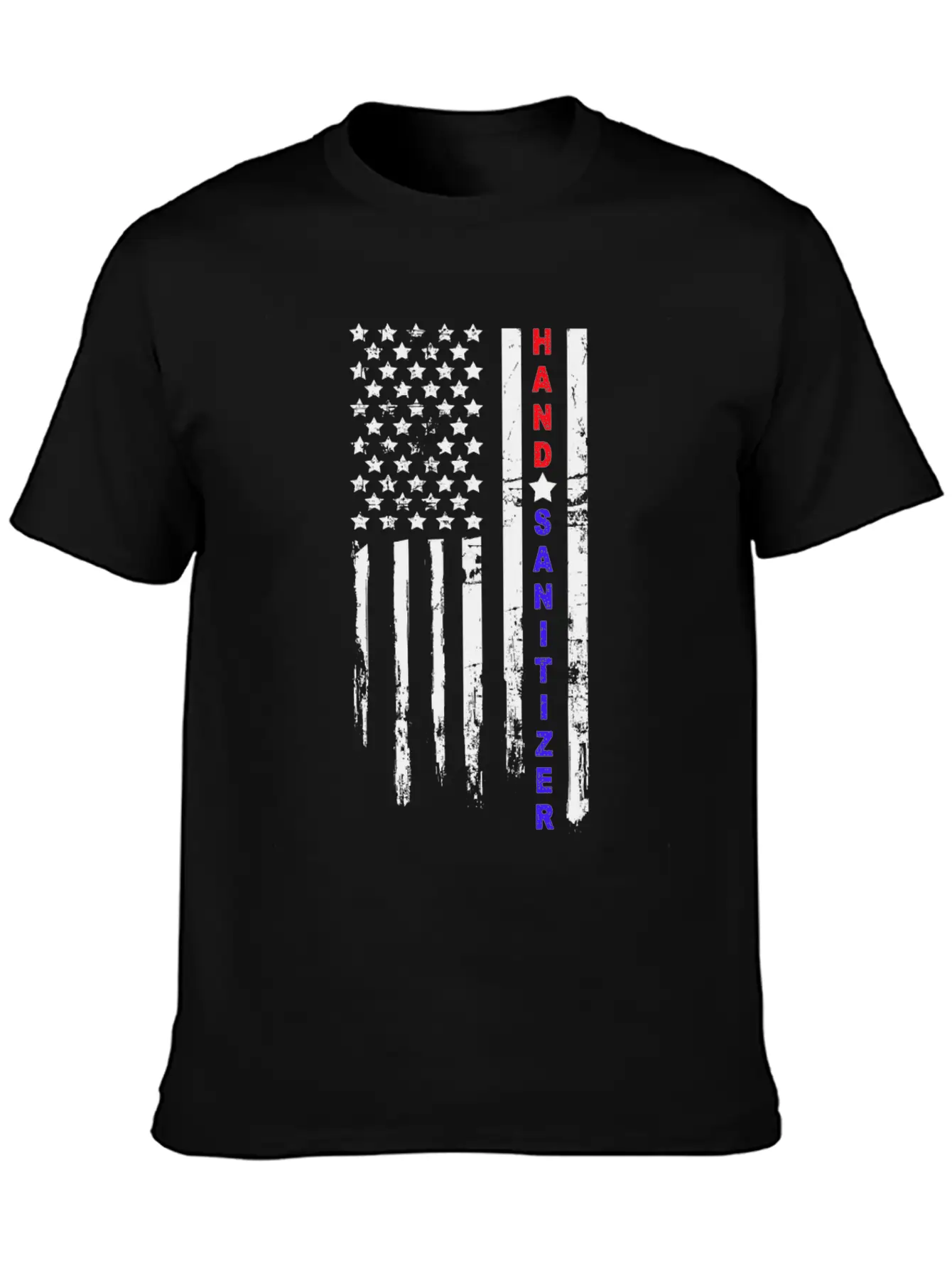 HAND SANITIZER AMERICA FLAG TRENDING 2020 Unisex Casual T-Shirt – Clean Design For Daily Comfort