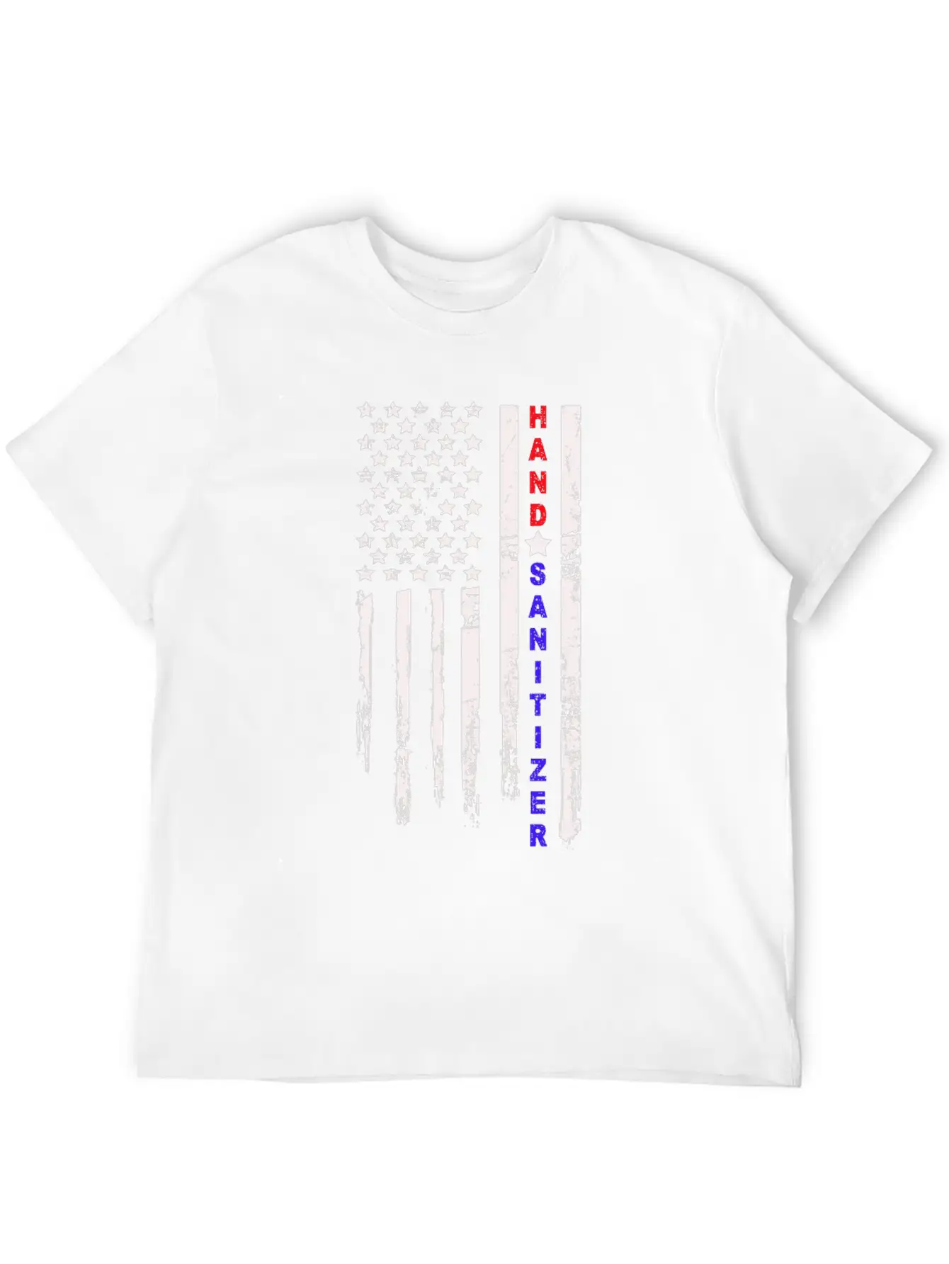 HAND SANITIZER AMERICA FLAG TRENDING 2020 Unisex Casual T-Shirt – Clean Design For Daily Comfort