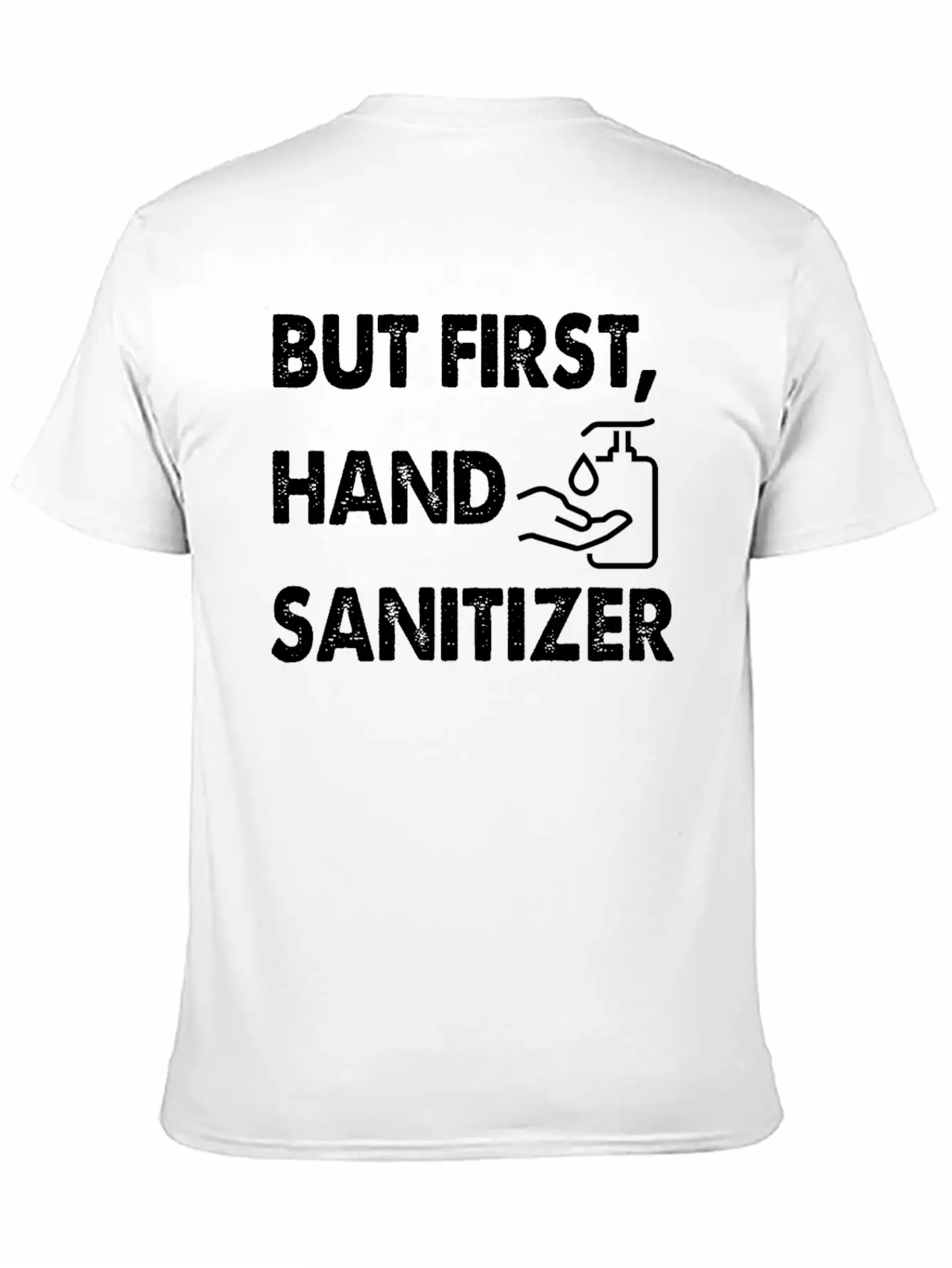 Hand Sanitizer Cute Unisex Casual T-Shirt – Clean Design For Daily Comfort