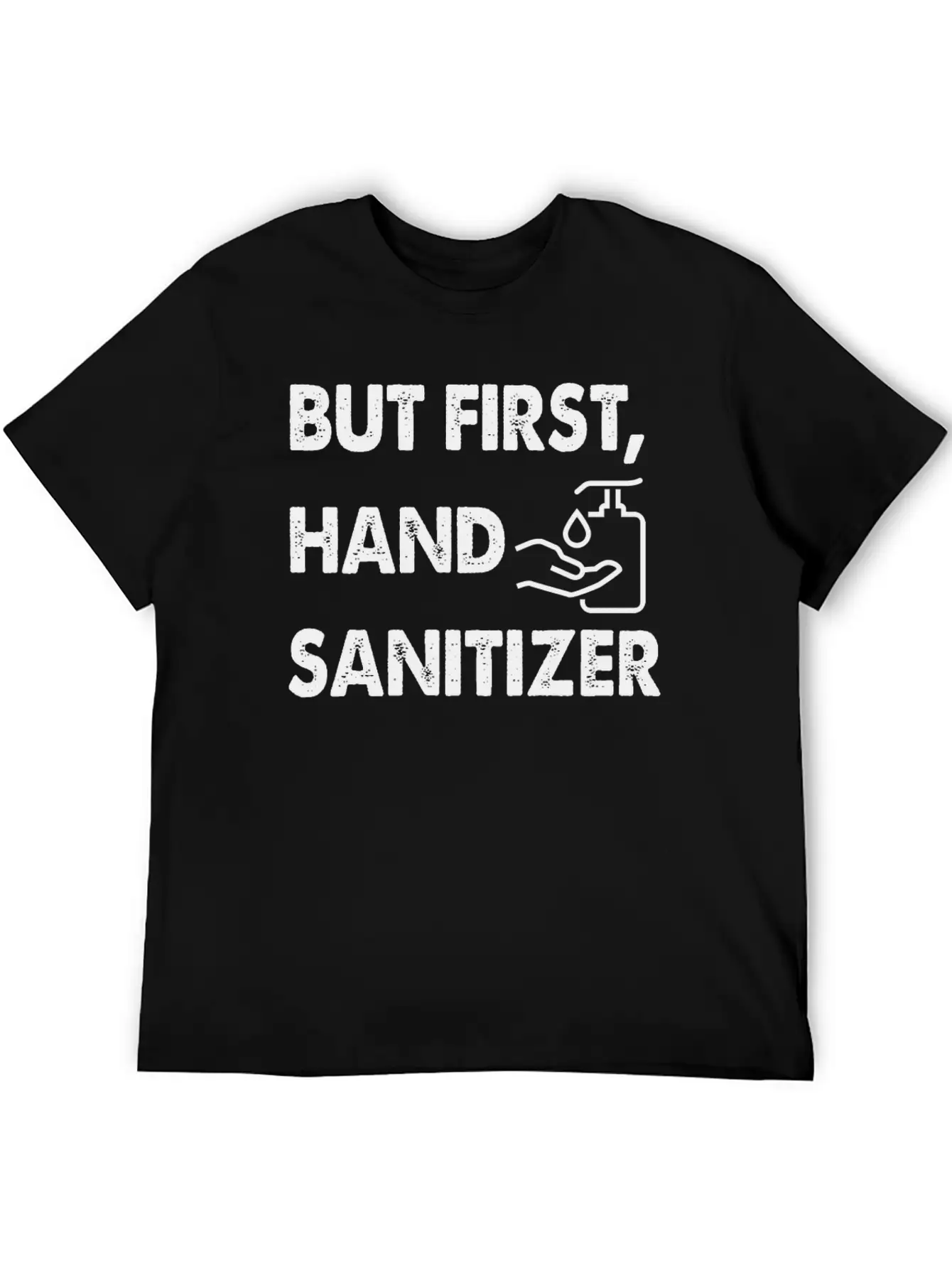 Hand Sanitizer Cute Unisex Casual T-Shirt – Clean Design For Daily Comfort