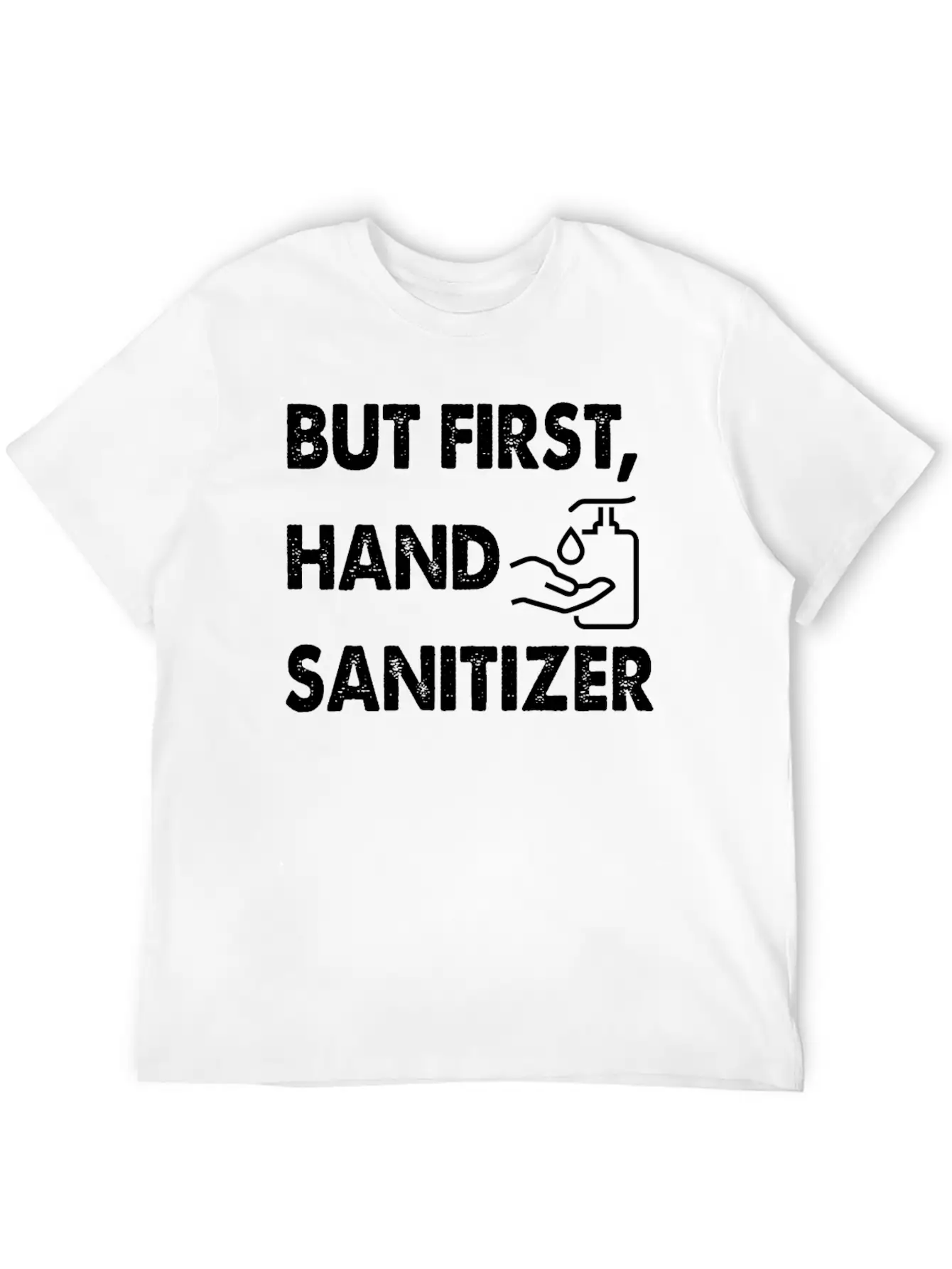 Hand Sanitizer Cute Unisex Casual T-Shirt – Clean Design For Daily Comfort
