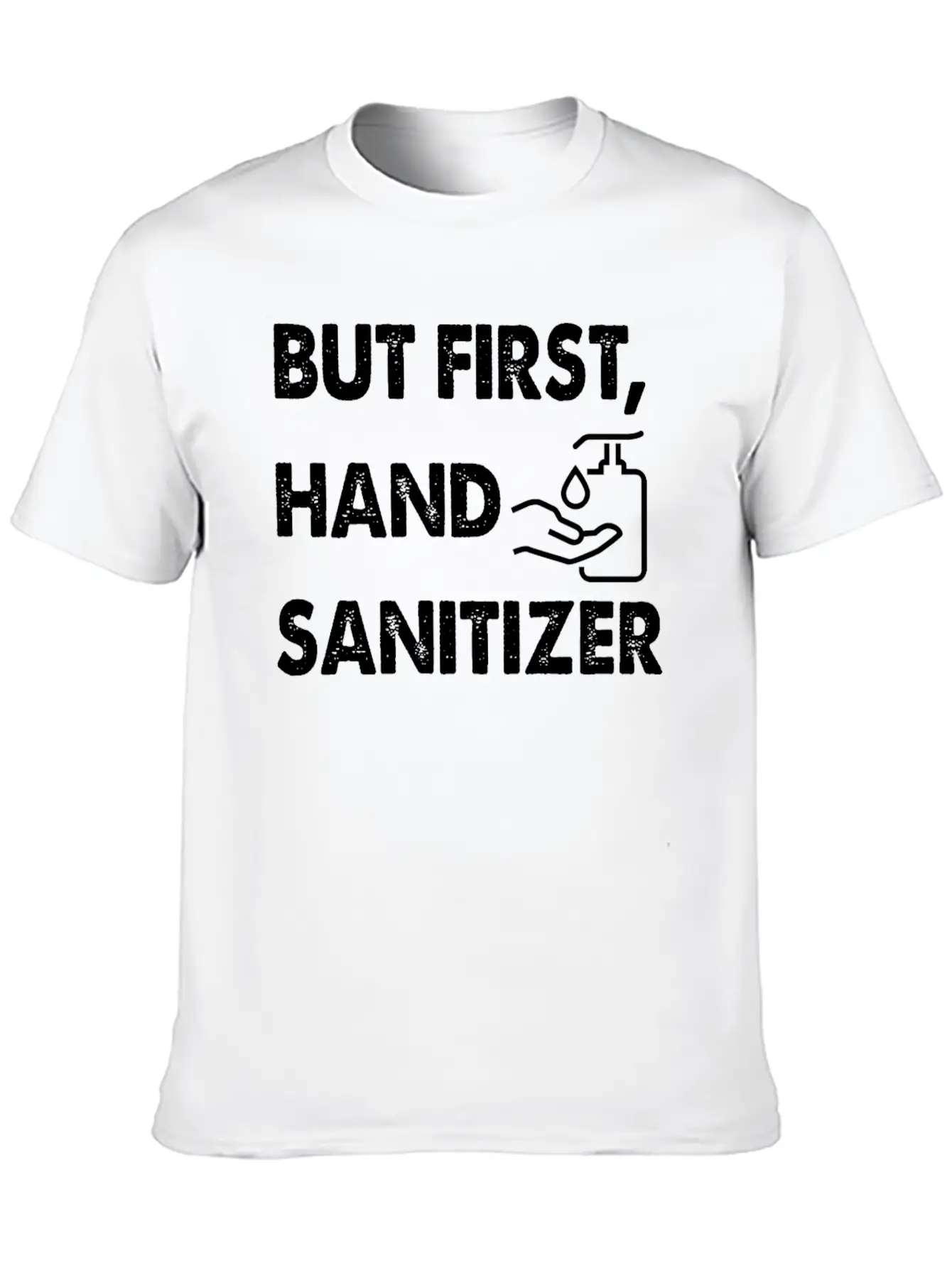 Hand Sanitizer Cute Unisex Casual T-Shirt – Clean Design For Daily Comfort