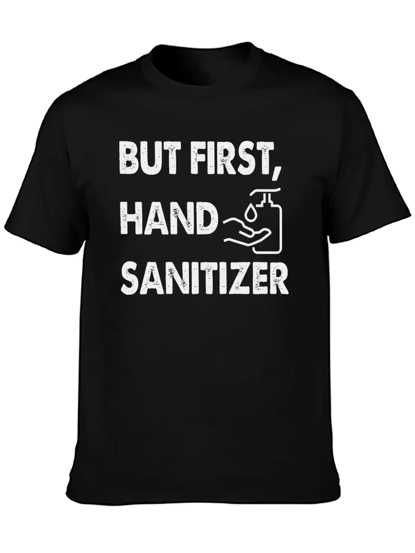 Hand Sanitizer Cute Unisex Casual T-Shirt – Clean Design For Daily Comfort