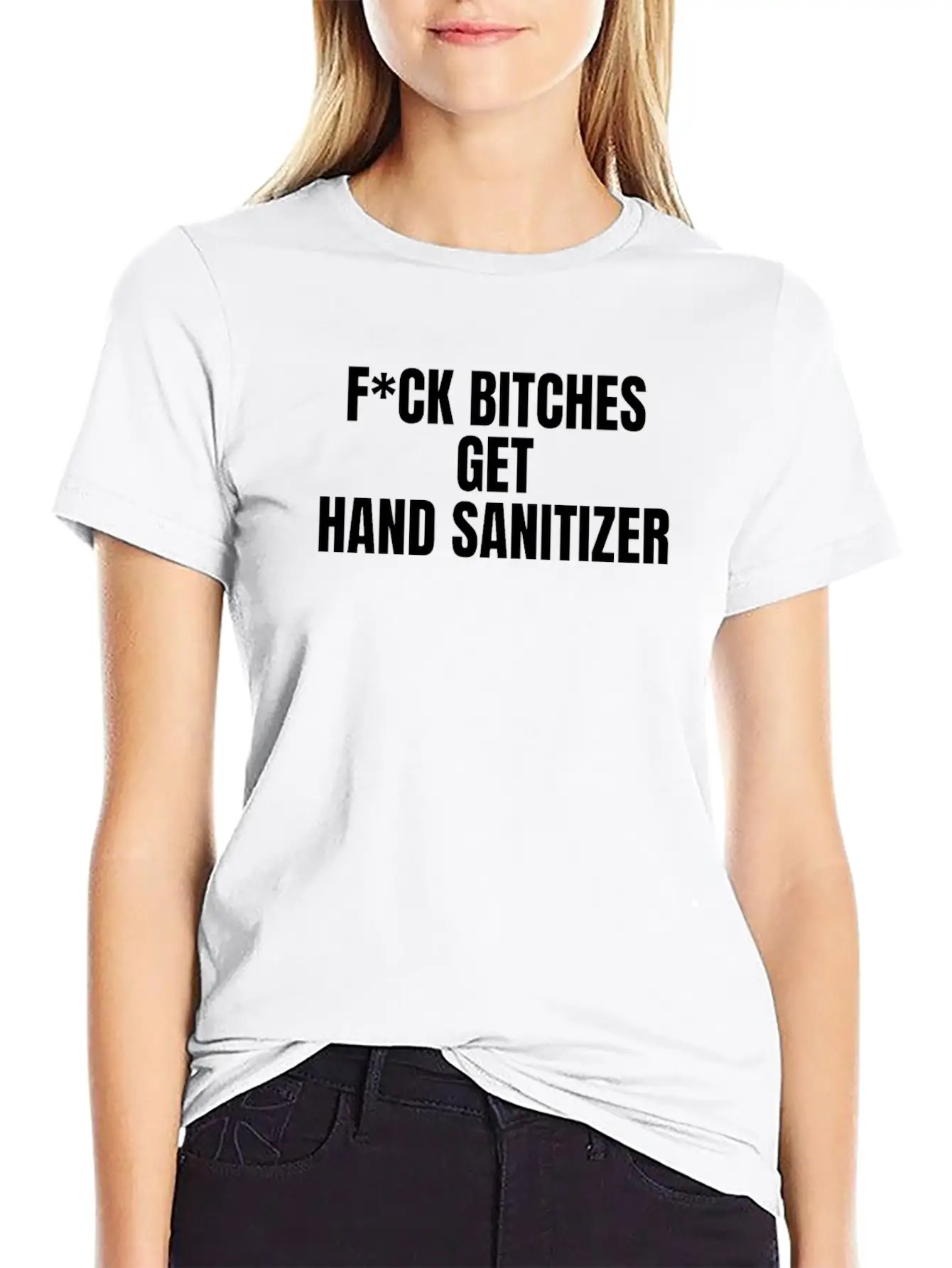 Hand Sanitizer Quote Unisex Casual T-Shirt – Clean Design For Daily Comfort