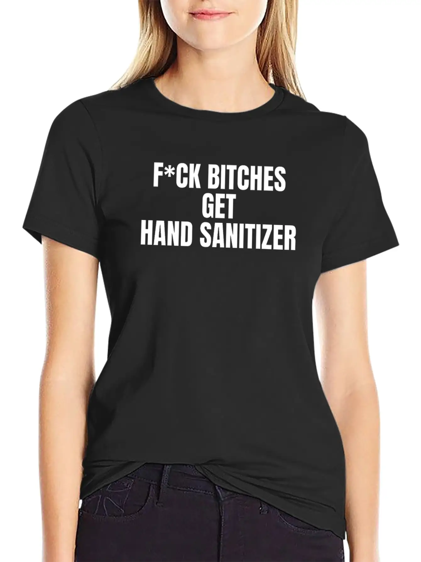 Hand Sanitizer Quote Unisex Casual T-Shirt – Clean Design For Daily Comfort