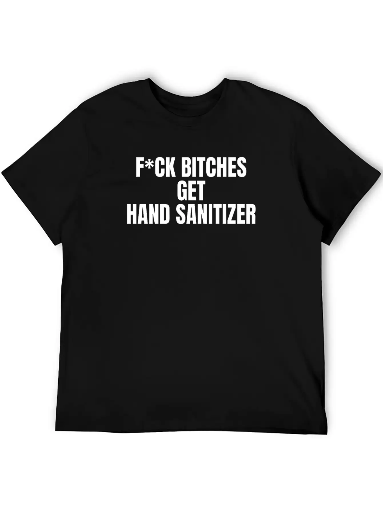 Hand Sanitizer Quote Unisex Casual T-Shirt – Clean Design For Daily Comfort