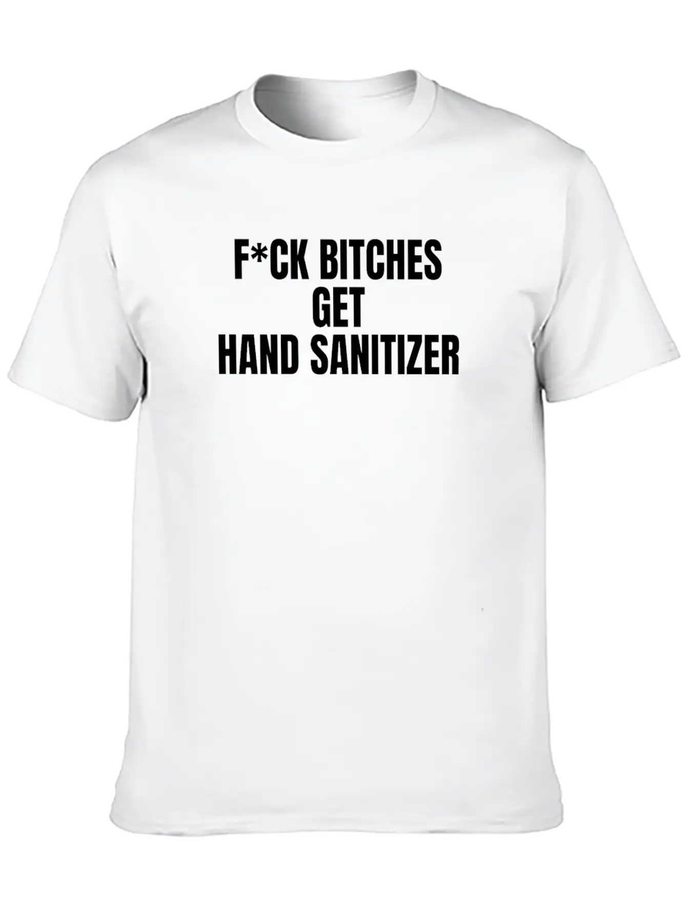 Hand Sanitizer Quote Unisex Casual T-Shirt – Clean Design For Daily Comfort