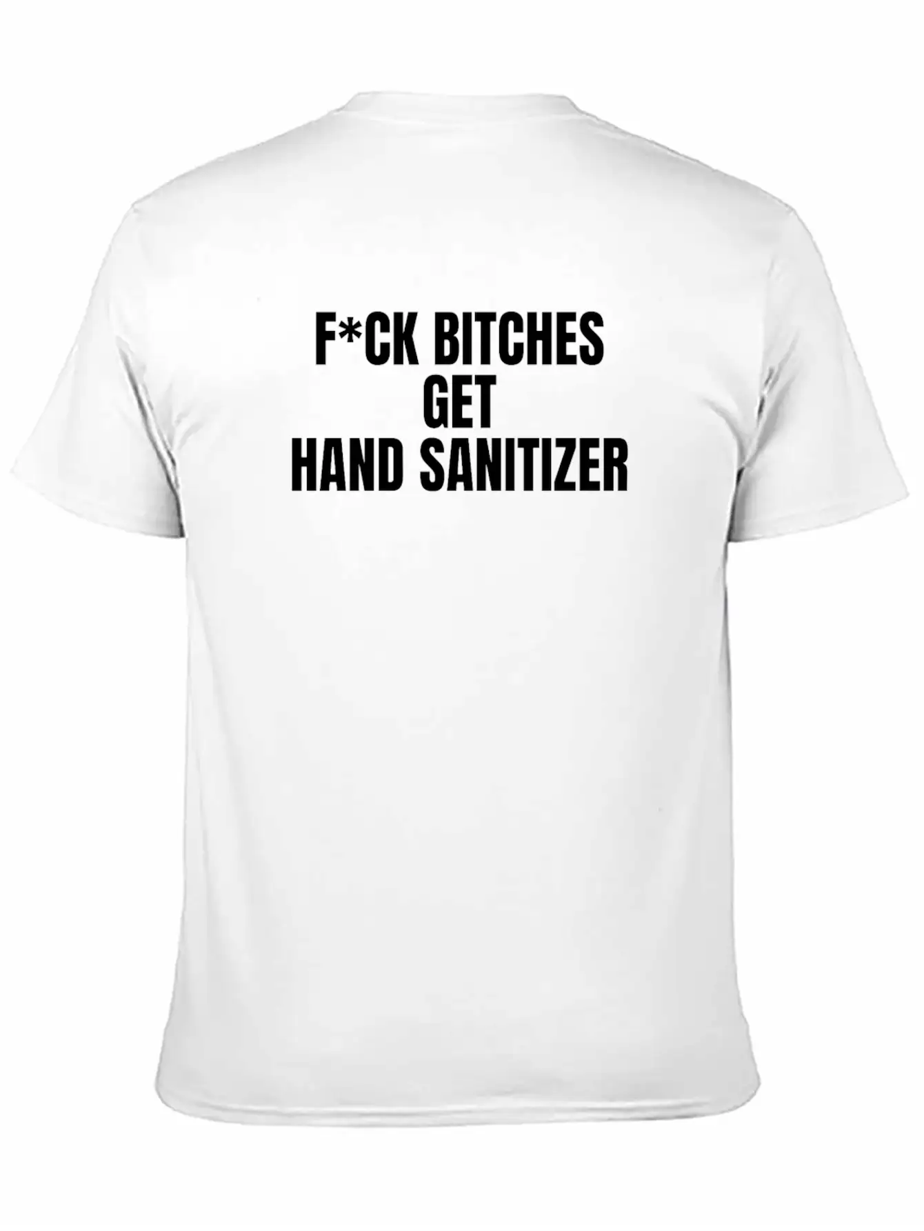 Hand Sanitizer Quote Unisex Casual T-Shirt – Clean Design For Daily Comfort