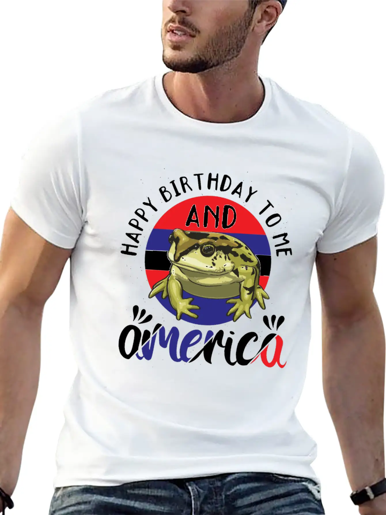Happy Birthday To Me America Unisex Casual T-Shirt – Clean Design For Daily Comfort