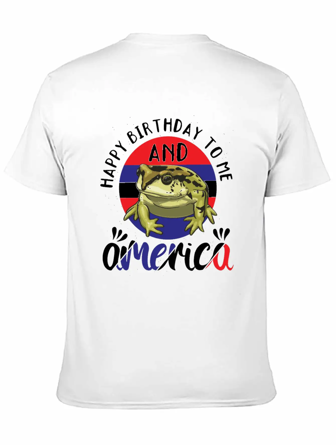 Happy Birthday To Me America Unisex Casual T-Shirt – Clean Design For Daily Comfort