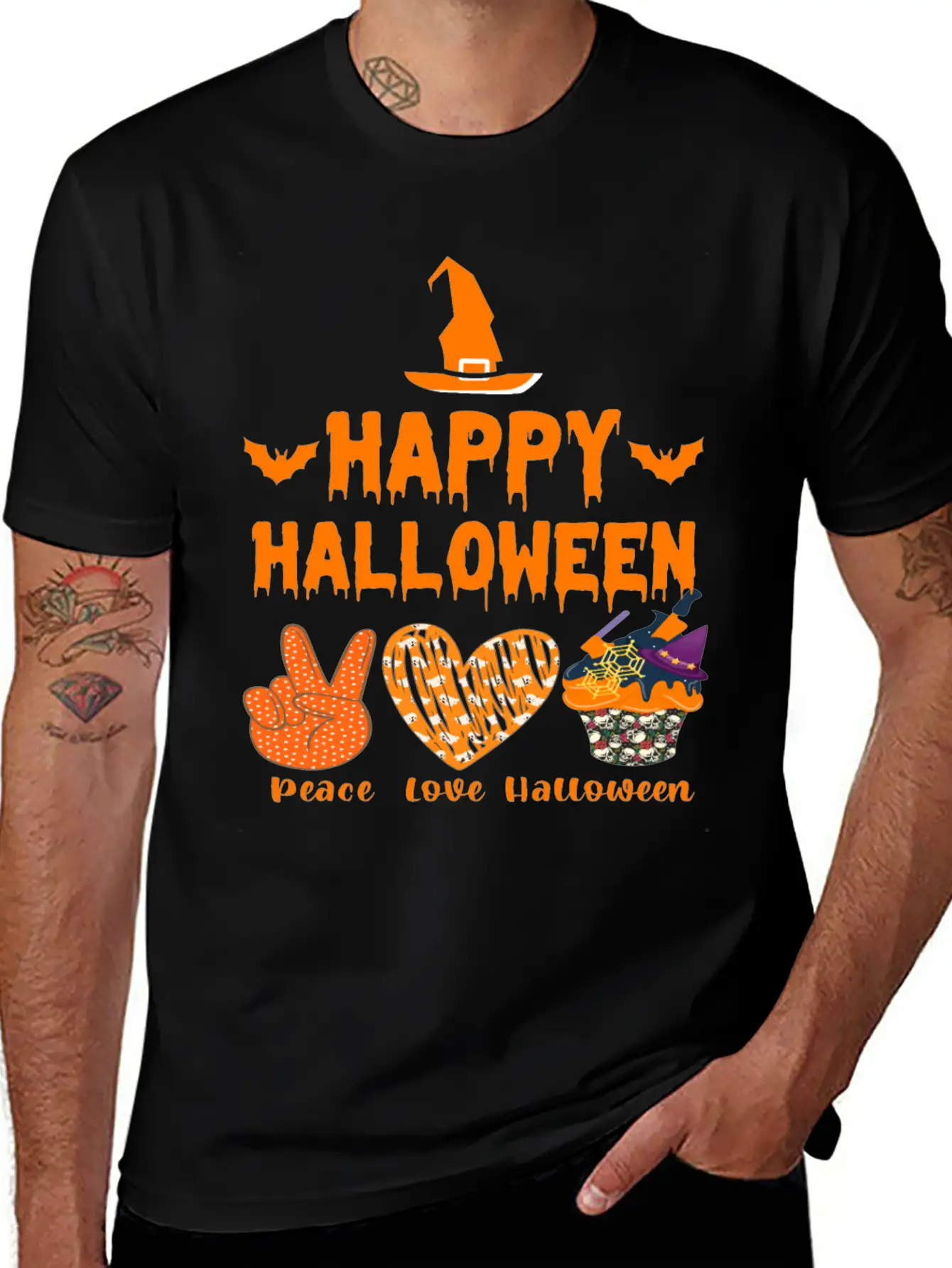 Happy Halloween Unisex Casual T-Shirt – Clean Design For Daily Comfort