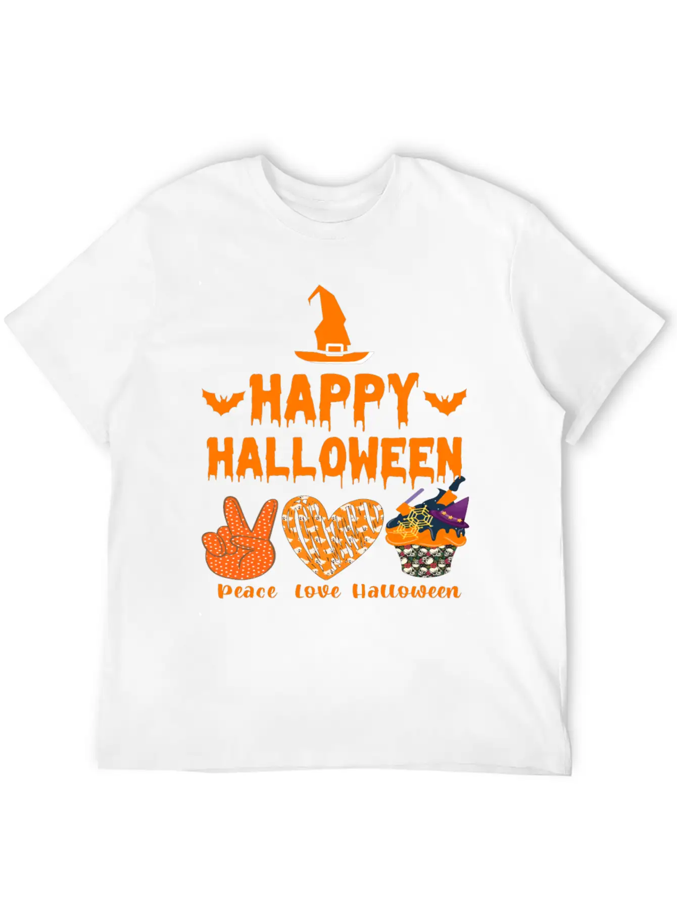 Happy Halloween Unisex Casual T-Shirt – Clean Design For Daily Comfort