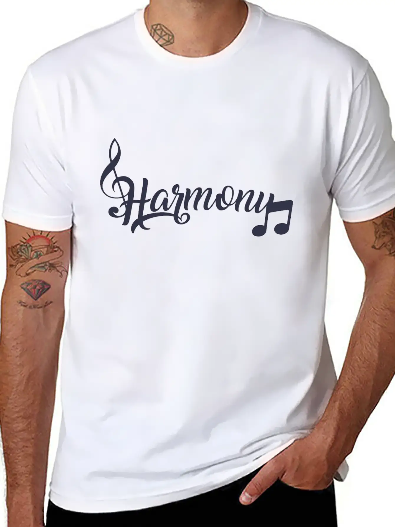 Harmony Tee Unisex Casual T-Shirt – Clean Design For Daily Comfort
