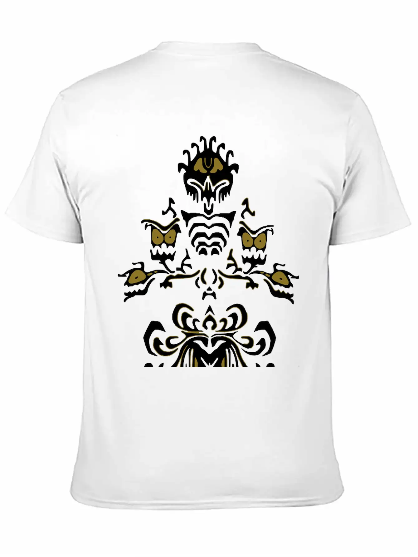 Haunted House Walls Unisex Casual T-Shirt – Clean Design For Daily Comfort