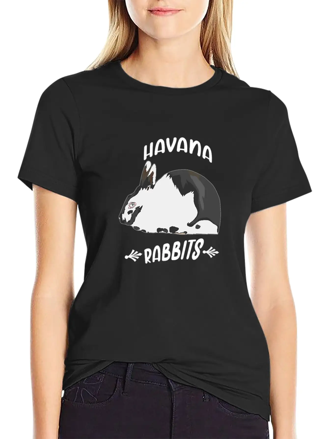 Havana Rabbits Unisex Casual T-Shirt – Clean Design For Daily Comfort