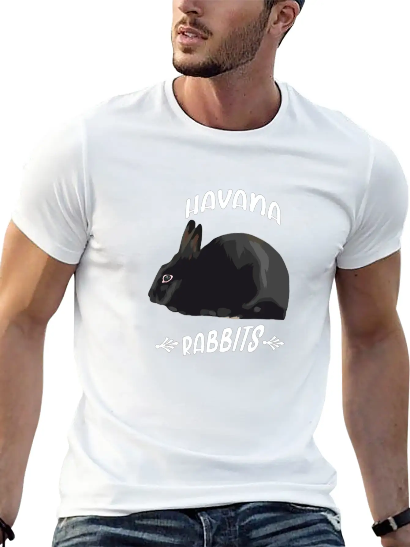 Havana Rabbits Unisex Casual T-Shirt – Clean Design For Daily Comfort