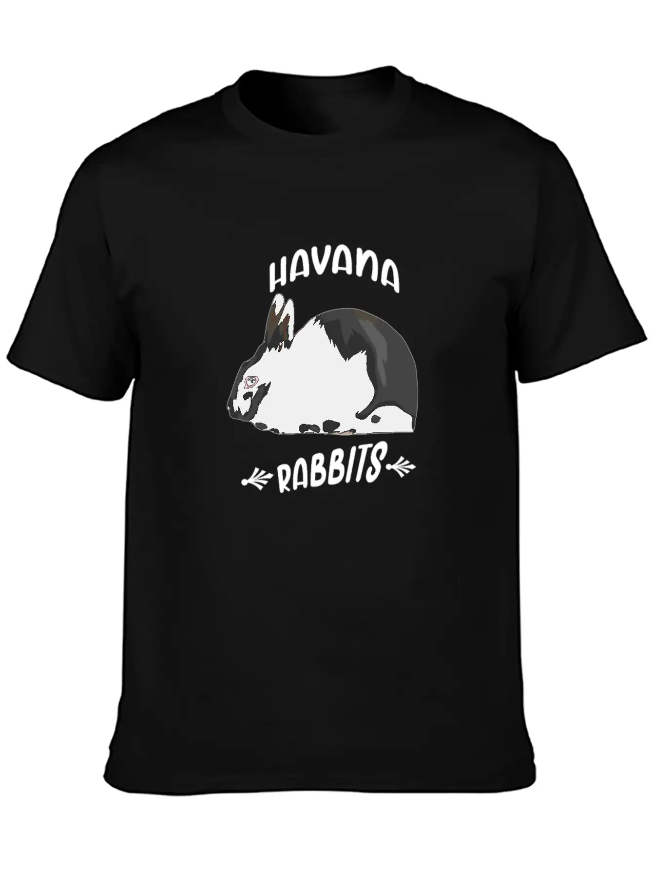 Havana Rabbits Unisex Casual T-Shirt – Clean Design For Daily Comfort