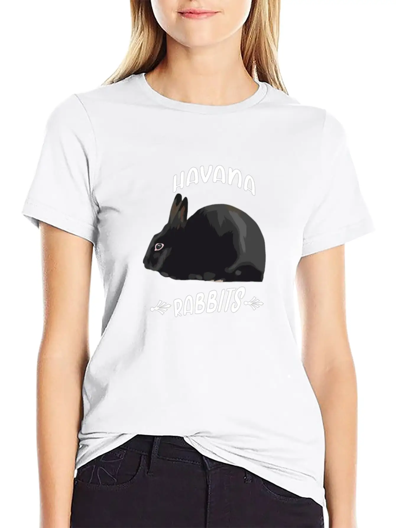 Havana Rabbits Unisex Casual T-Shirt – Clean Design For Daily Comfort