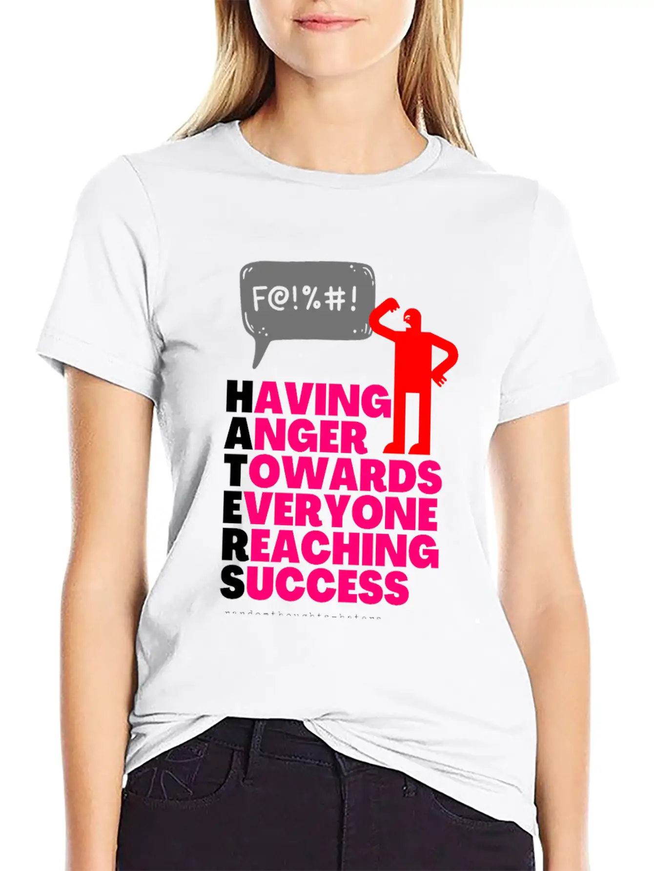 Having Anger Towards Everyone Reaching Success Unisex Casual T-Shirt – Clean Design For Daily Comfort