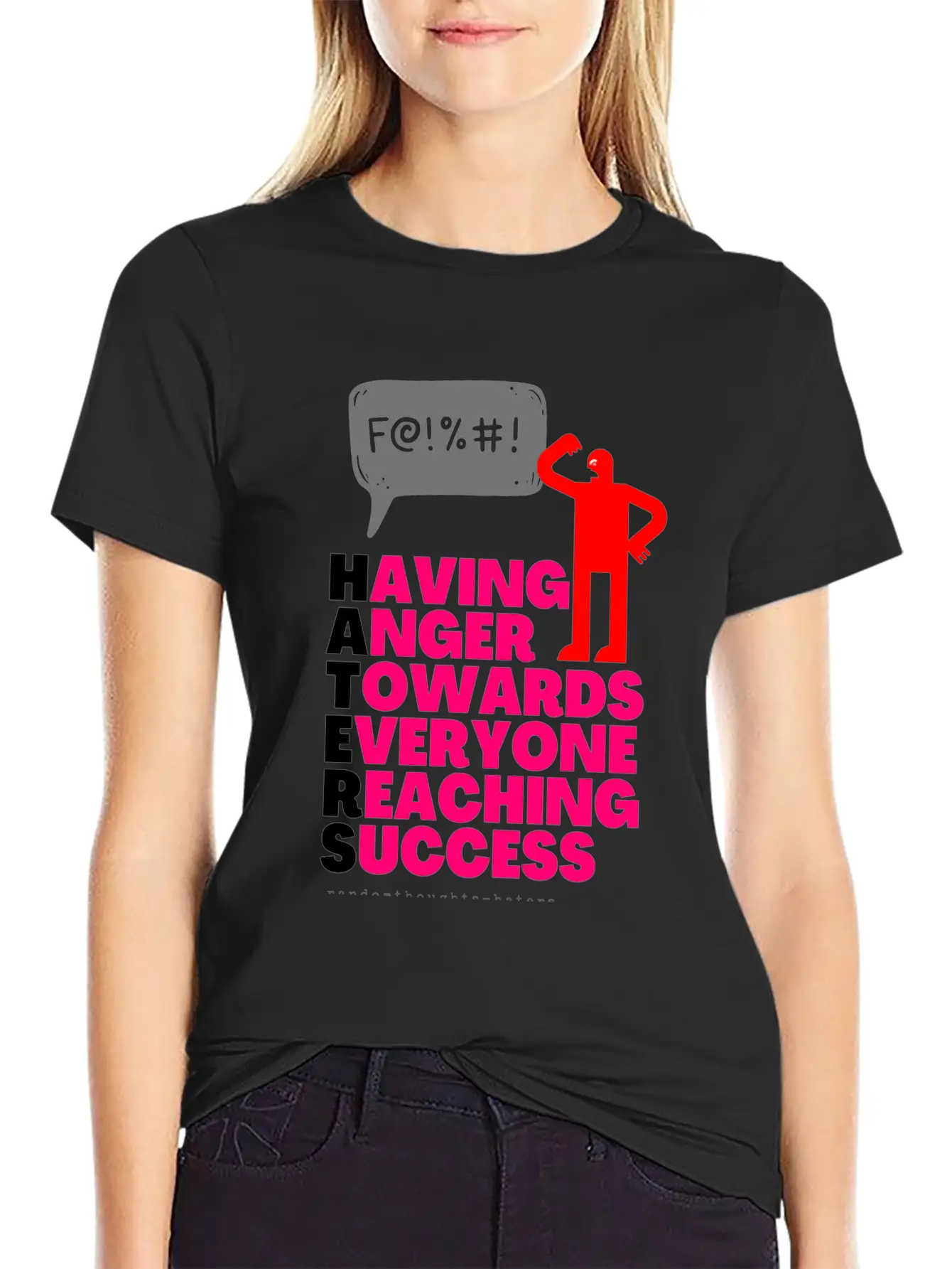 Having Anger Towards Everyone Reaching Success Unisex Casual T-Shirt – Clean Design For Daily Comfort