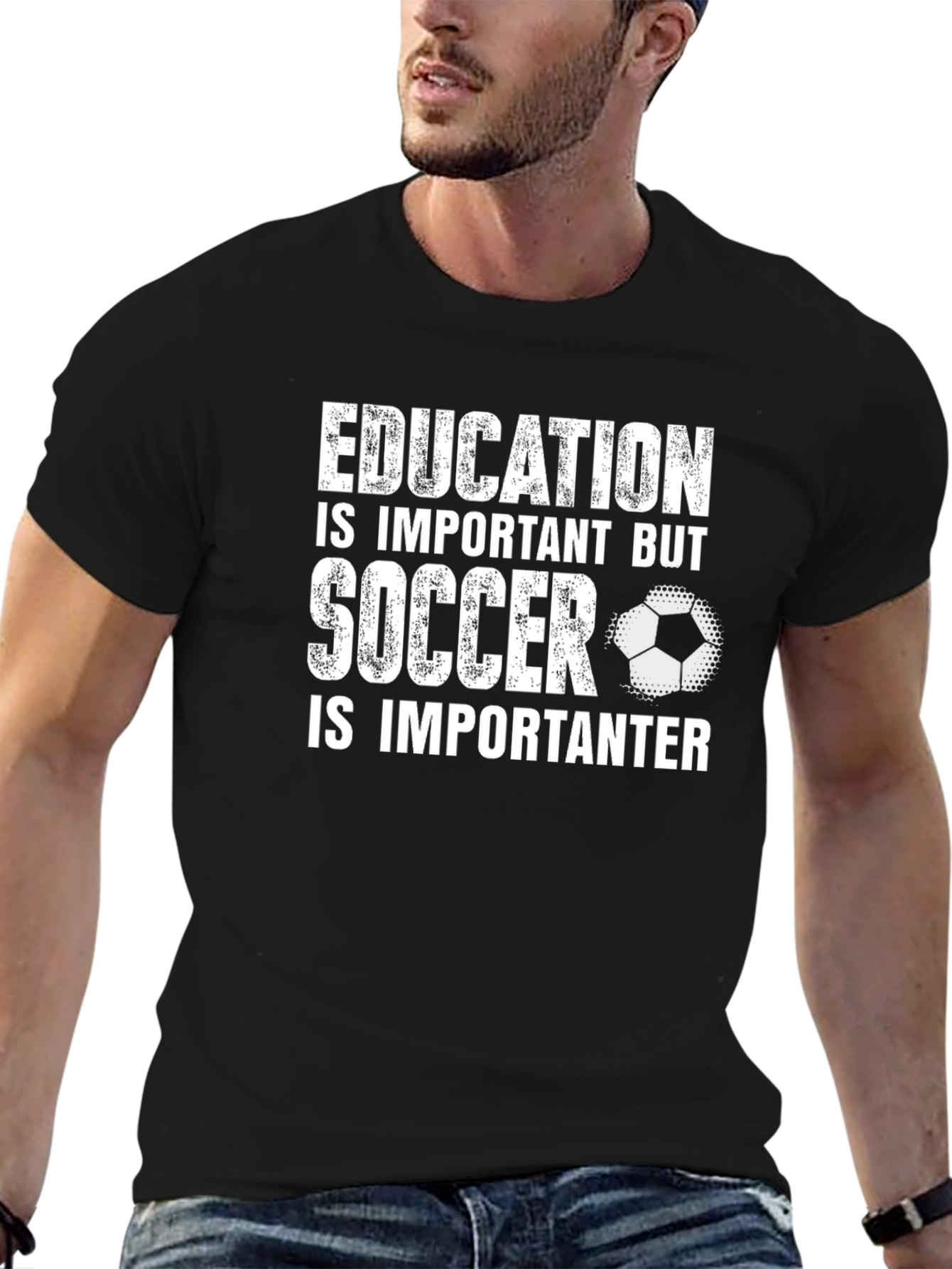 Education Important? Soccer is Importanter T-Shirt