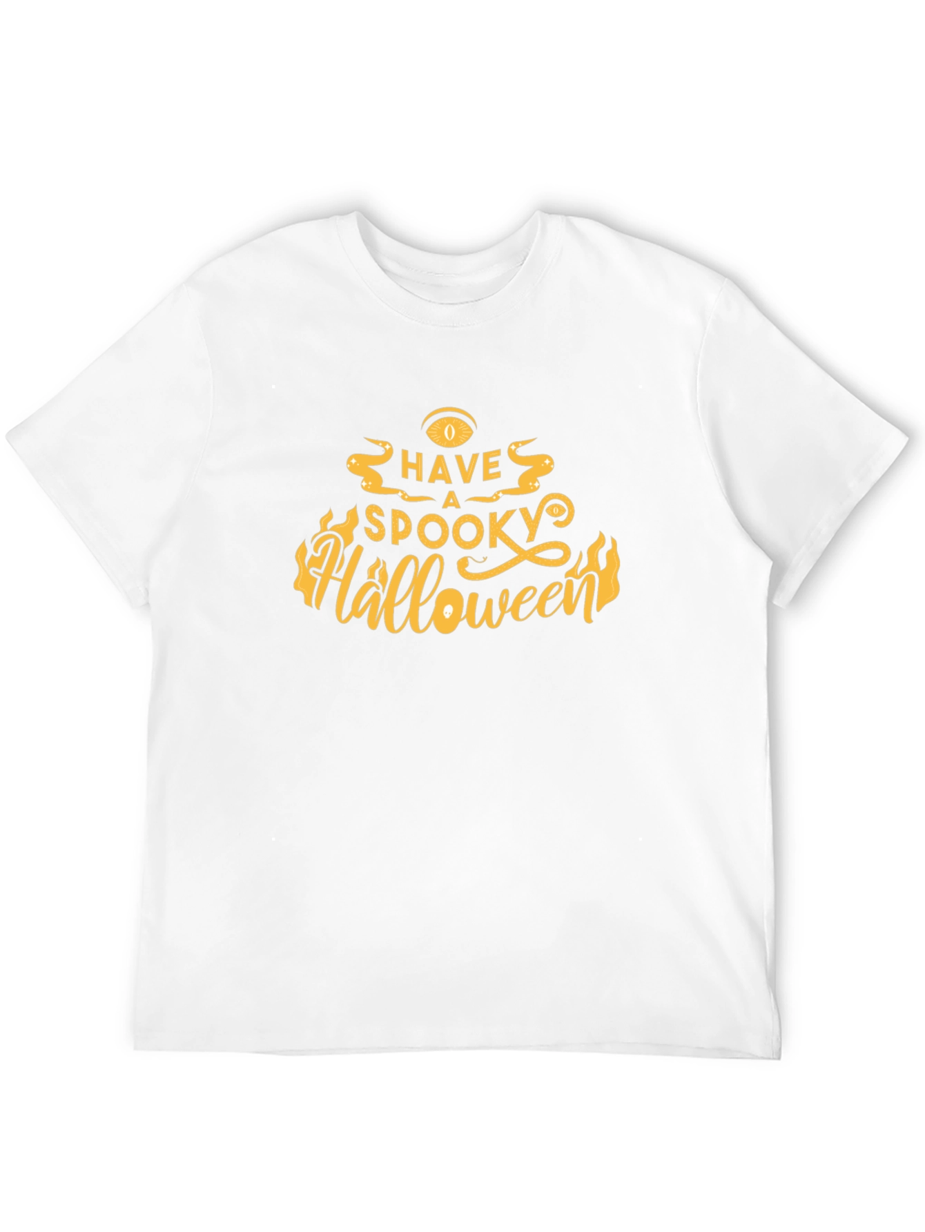 Spooky Halloween Graphic Tee - Black T-Shirt
