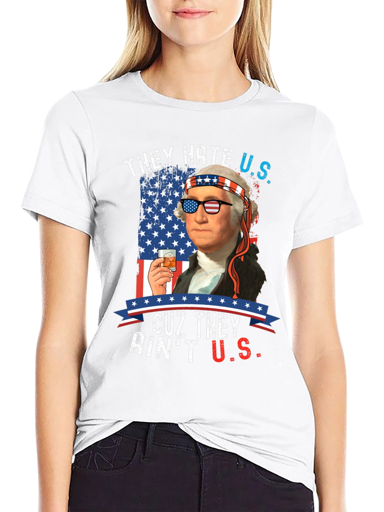 Patriotic George Washington T-Shirt