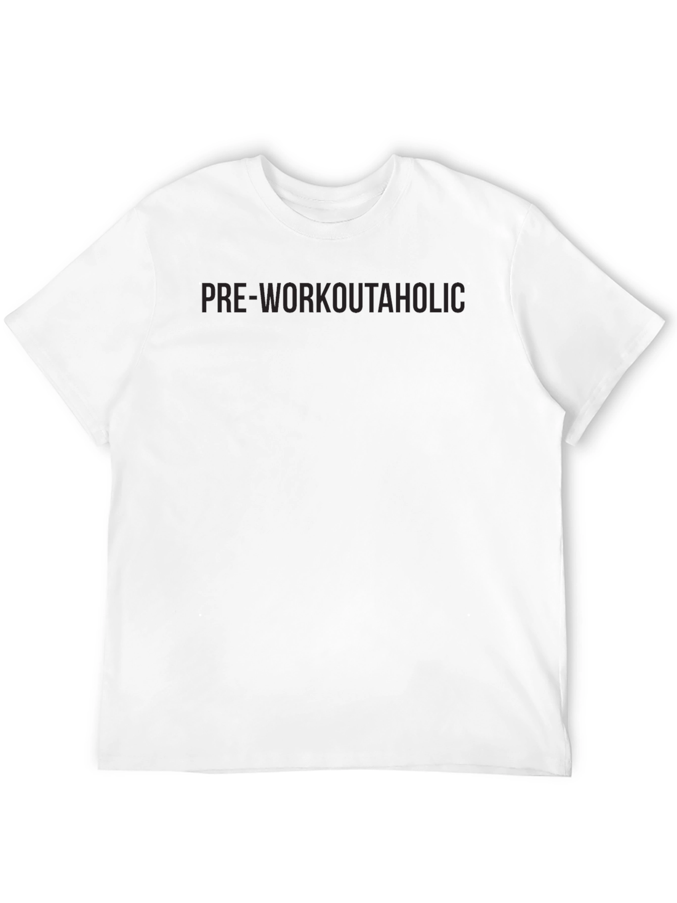 Pre-Workoutaholic Black T-Shirt