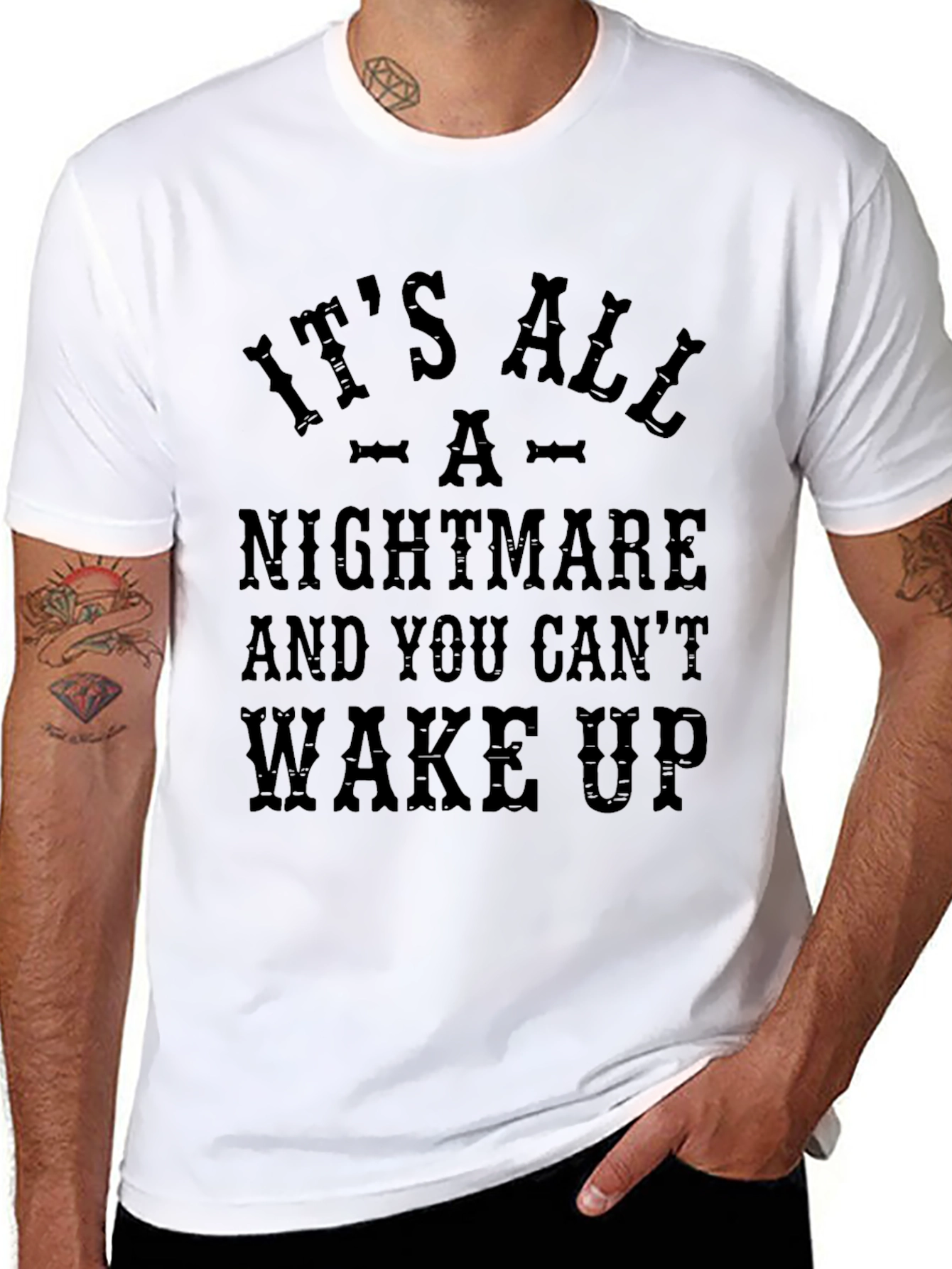 Its All A Nightmare Graphic Tee