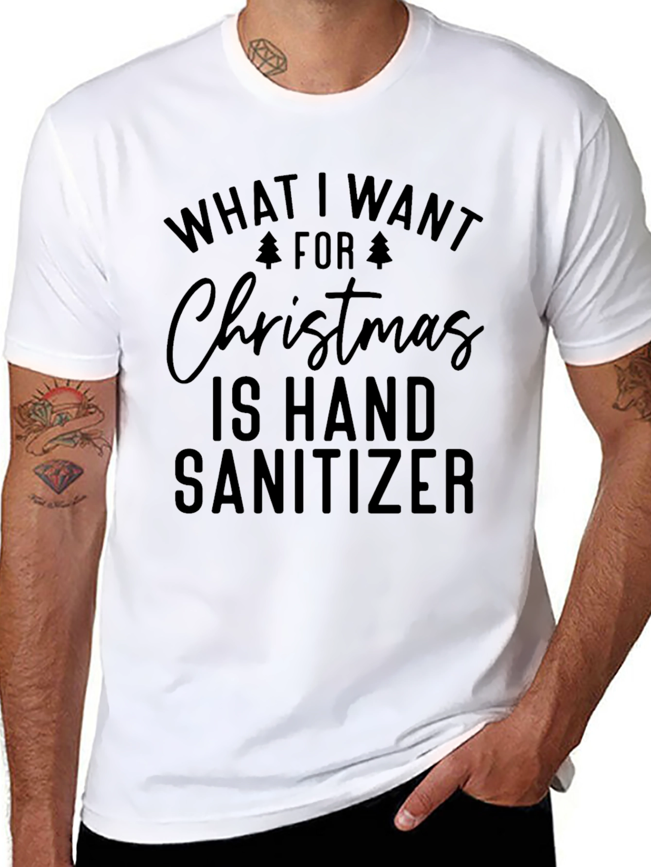 Funny Christmas Hand Sanitizer T-Shirt