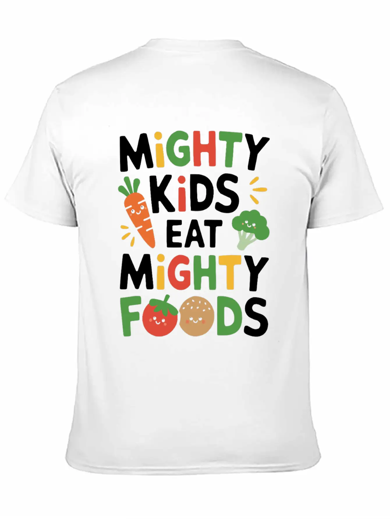 Healthy Eating Habits For Children Eat Green Unisex Casual T-Shirt – Clean Design For Daily Comfort