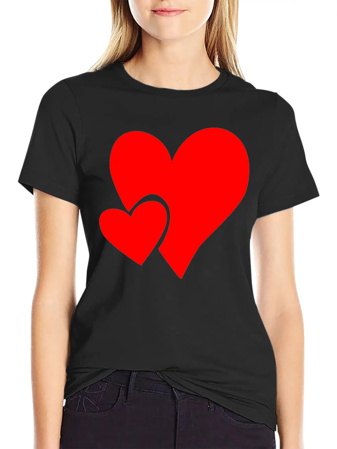 Heart Love Feeling Unisex Casual T-Shirt – Clean Design For Daily Comfort