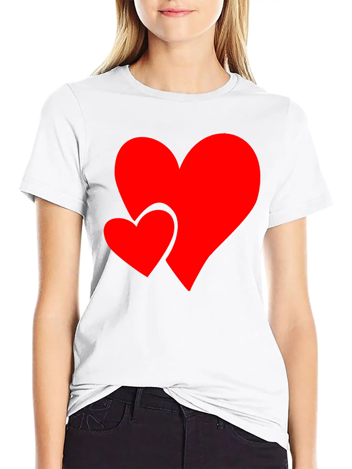 Heart Love Feeling Unisex Casual T-Shirt – Clean Design For Daily Comfort