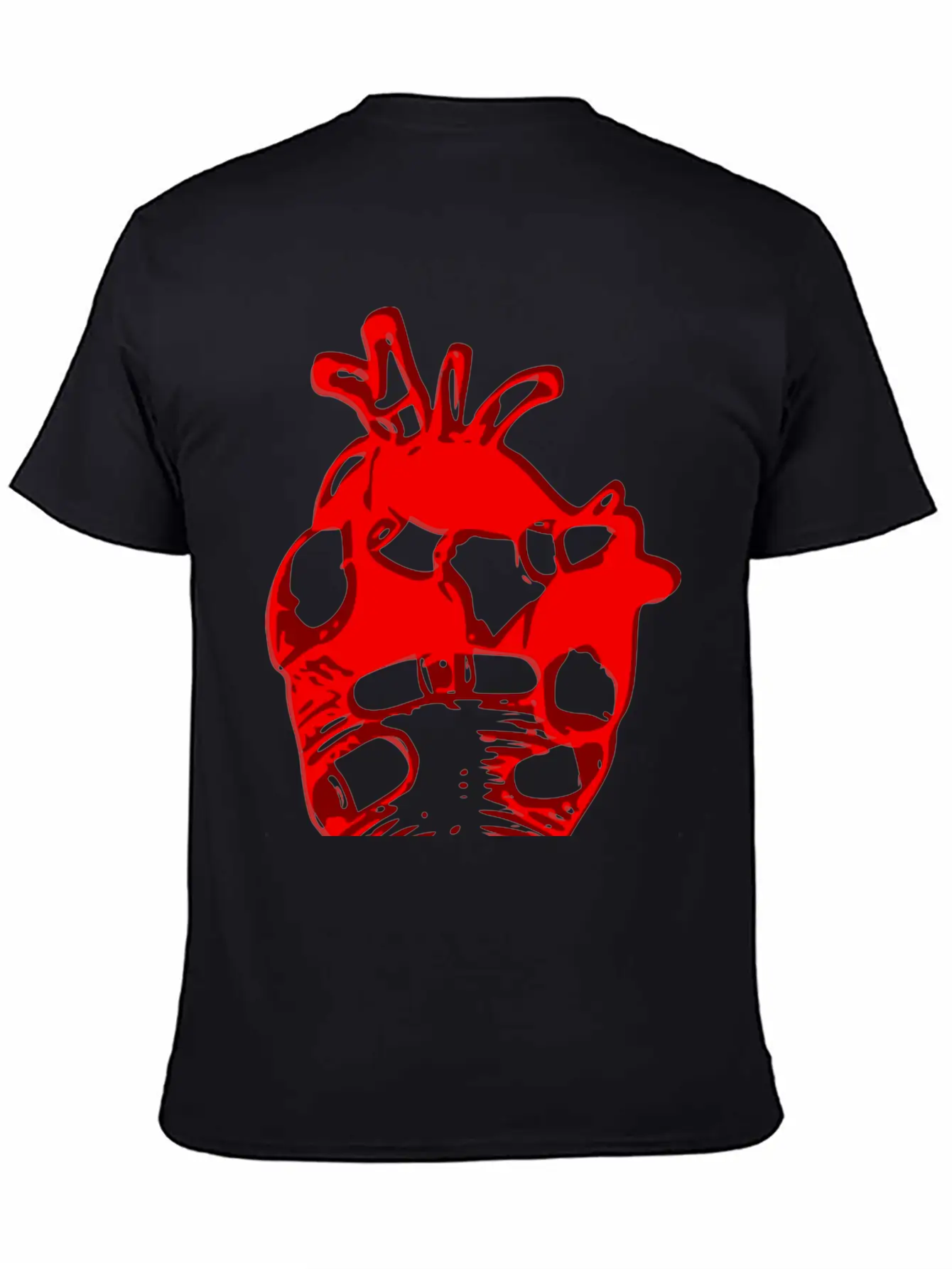 Heart Motif Unisex Casual T-Shirt – Clean Design For Daily Comfort